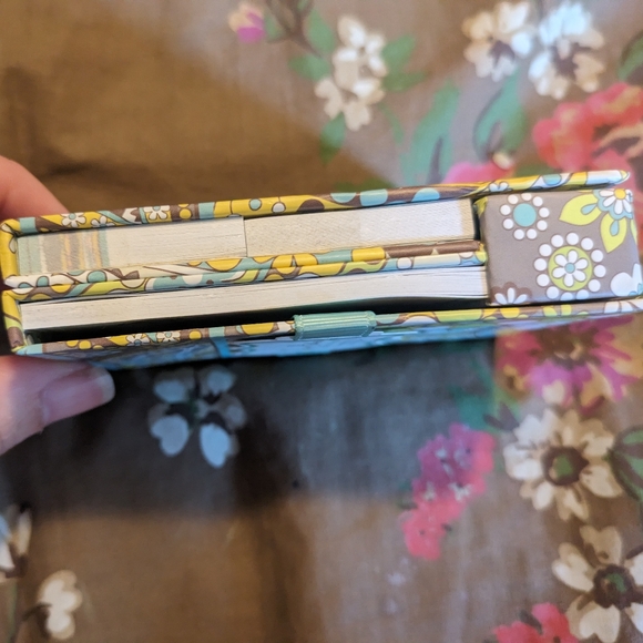 ⭐Vera Bradley pocket stickies sticky notepad lemon parfait - Picture 3 of 10